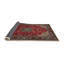 Tapis traditionnel rouge / brun Dain-1961893774