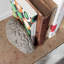 Serre-livres gris
