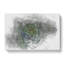 Dark Green Succulent Plant in Abstract - Wrapped Canvas-55315748