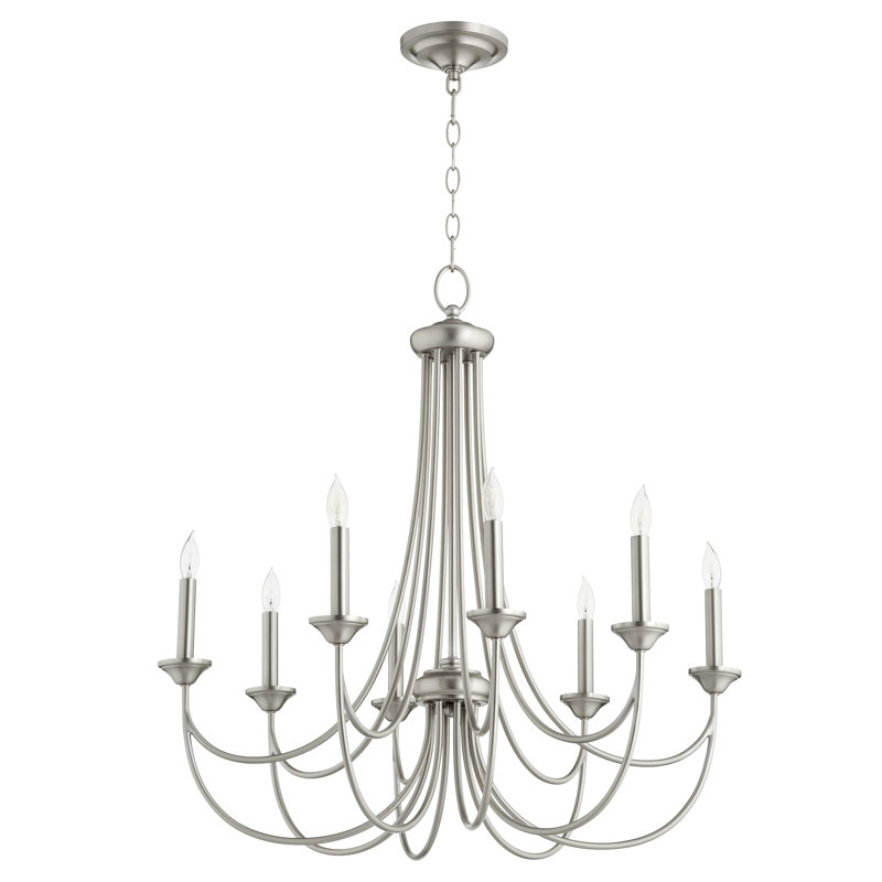 Lustree 8 lumières façon bougie Polito