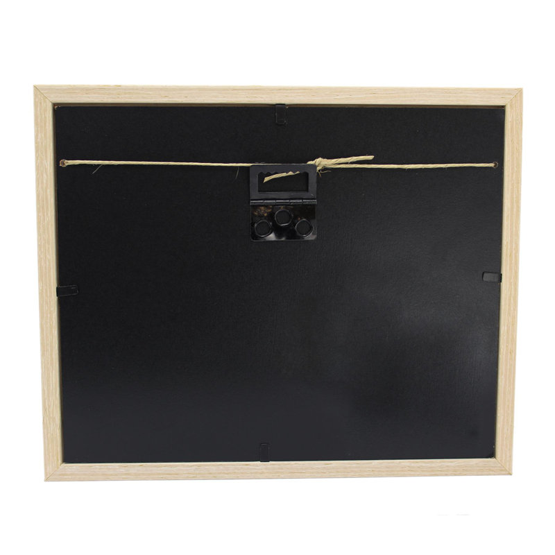 Bruni Brown Wood Picture Frame with Mat