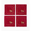 Lunar New Year Linen Square Napkins-397685446