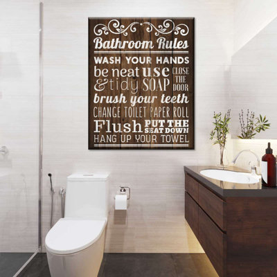 Impression sur toile Classic Classic Rules