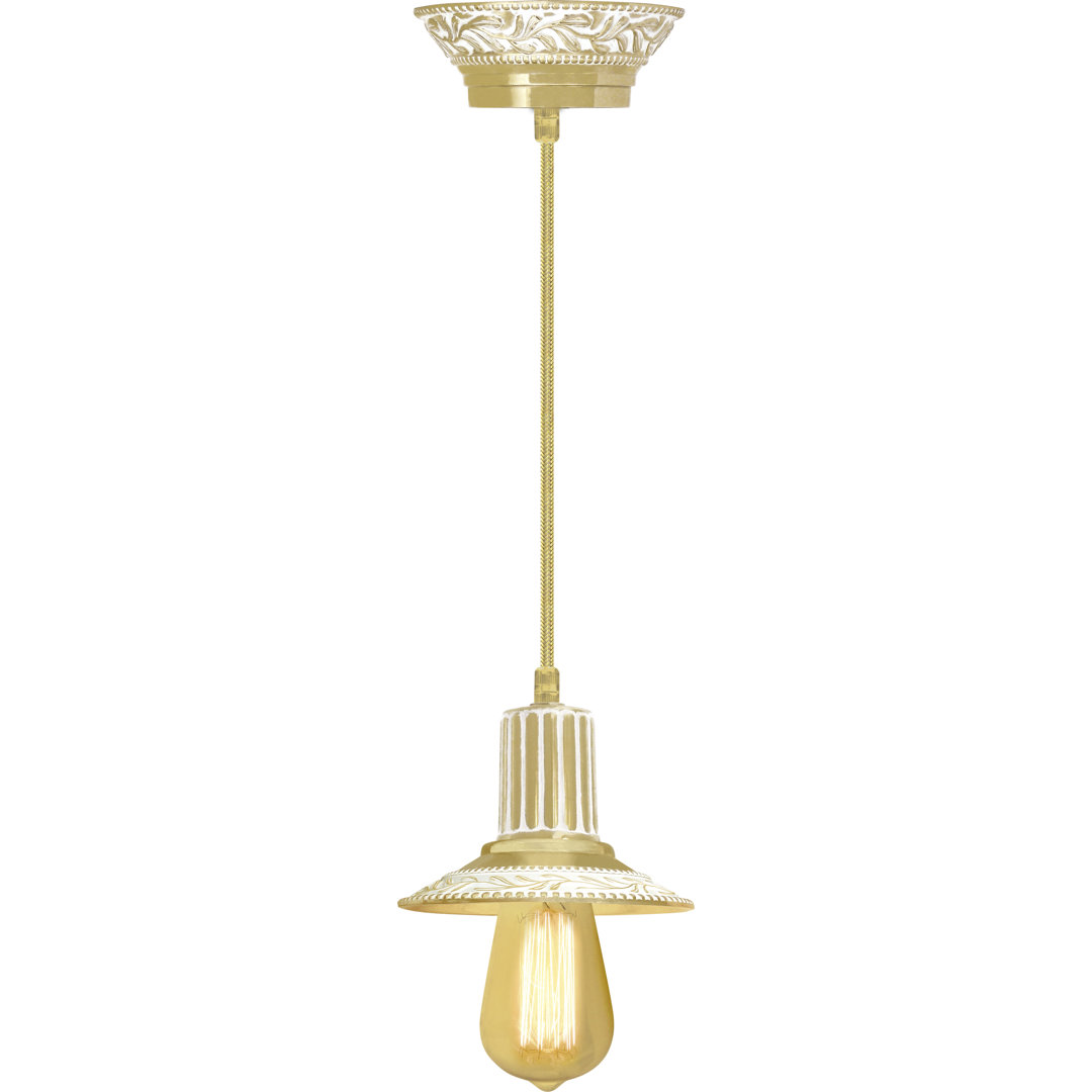 Fogg 1 - Light Gold LED Bulb Pendant