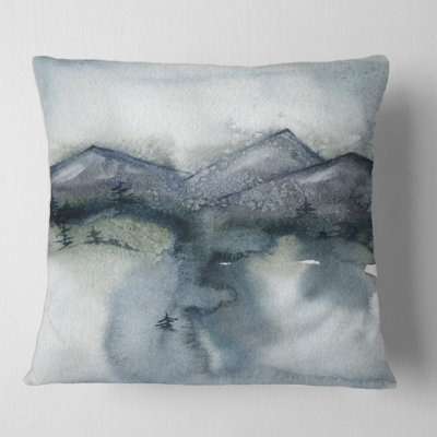 Abstract Throw Pillow