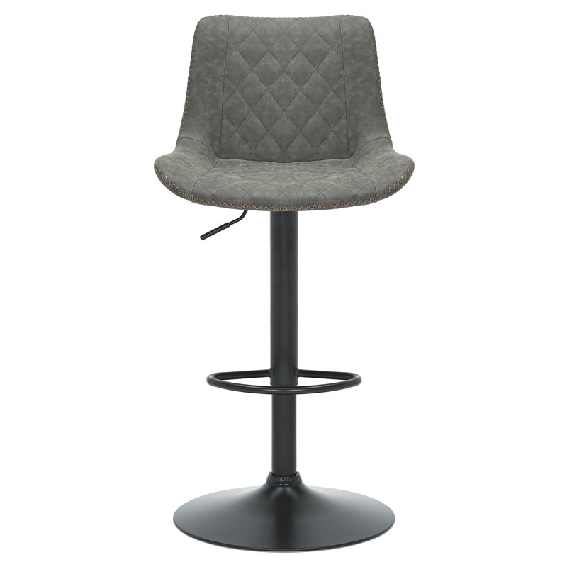 Swivel Upholstered Bar Stool