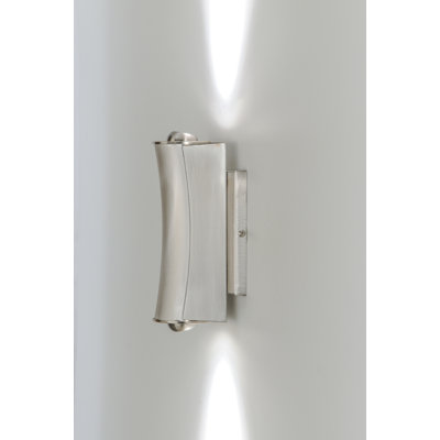 2 - Light LED Flush Mounted Sconce