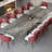 Cerinle 78.74'' To 110.24'' Extendable Rectangular Sintered Stone Dining Table For 10-12-468004970