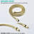 5 Mode Adjustable Handheld Shower - Abs, Strong Spray Performance, Removable Water , Wall Mounted, Round Shape Head With Functions Polished Golden, Fine Copper Swivel Bracket, Flow, Includes Hose-118625829