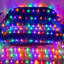 Multicolore 360 lumières de Noël 360 DEL 13,1 x 6,6 pi-813095230-871510986