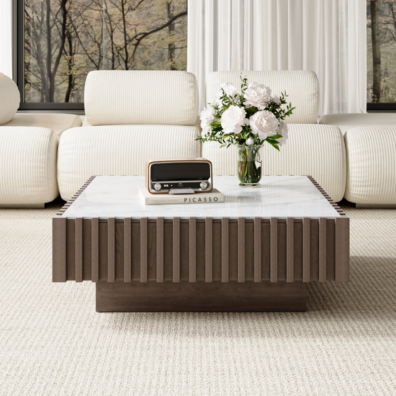 Table basse carrée