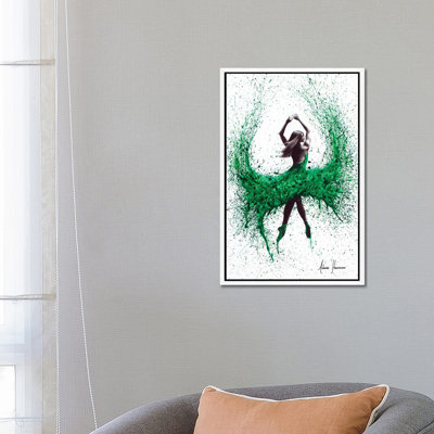 An Emerald Love by Ashvin Harrison - Print on Canvas