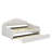 Fully Padded Full-Sized Daybed Frame With Elegant Shallow Curved Backrest-824645219