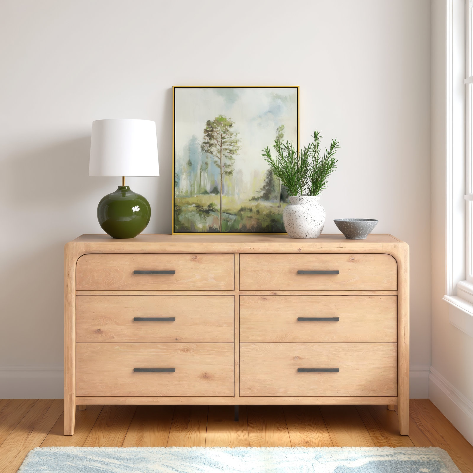 Rory 6 - Drawer Double Dresser