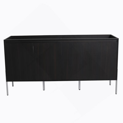 Freestanding Bathroom Vanity, Storage Cabinet with Soft Closed Doors (KD-Package)-Excluding Sink