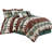 Dune 7-Piece Microfiber Southwestern Cowboys Aztec Comforter Set-437915726