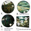 «White Crimson Bloom Garden Serenade I», ensemble de reproductions d'art mural-107754617-107754615
