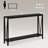 43" Console Table, 2-Tier Industrial Narrow Entryway Table , Long Sofa Table-1773368817