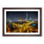 Berlin Germany Skyline in Abstract - Picture Frame Painting Print-55685966-55685965