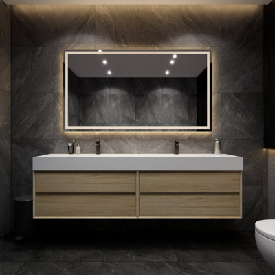 Meuble-lavabo double 84 po Albizu