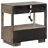 Prescott Taupe Oak 2-Drawers Nightstand