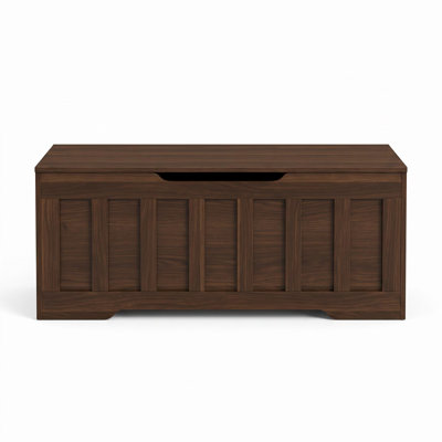 23.6" Extra Large Storage Bench with Safety Hinges