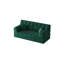Lit autoportant 78,8 pouces convertible au sol avec lit 4 places confortable et modulaire pour le salon et la chambre à coucher, matériau lavable amovible, profondeur d'assise de 70 cm, formes variables, trois cadres en acier,