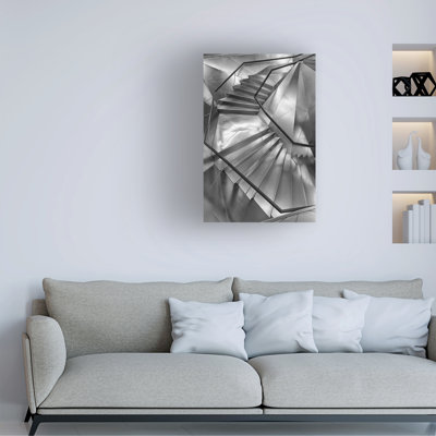 Secundino Losada Stairscaixa Forum Canvas Art