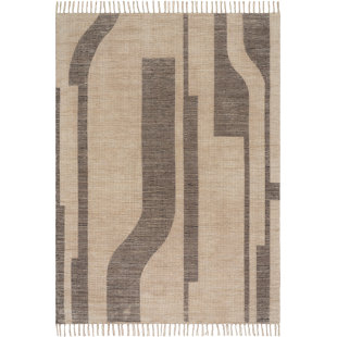 Carmeon Hamilton Shomar Bohemian Abstract Striped Rug
