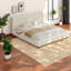 Cloud Beds Frame, California King Sherpa Steel, Modern Home Sliding Shelf