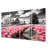 Pink Farmhouse Frontyard Oasis Landscape & Nature Wall Decor on Metal