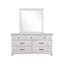 Commode transitionnelle 61 ", gris vieilli