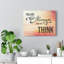 You Are Stronger than You Think 1 Piece Wrapped Canvas Wall Art-1539697733