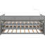 Lit de jour simple TG en bois gris - 2 lits gigognes, 3 rangements et avantages avec chargement des lits gigognes, inclus