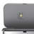 simplehuman 58L rectangular sensor can with voice and motion control, brushed stainless steel