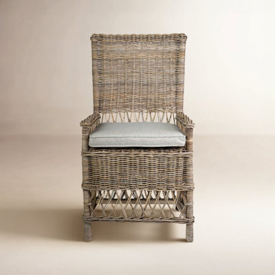 Lynnford 20'' H Cotton Blend Upholstered Armchair