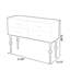 Console rectangulaire en bois manufacturé noir-708534501-708534425