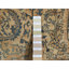 Tapis de couloir long et étroit en laine indo kerman brun 10 pi 8 po x 22 pi 5 po Sh87903