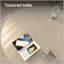  Table de salle à manger 40,6 "ronde pour toutes les saisons pour 4 à 6 personnes, en métal antirouille avec trou de parasol réglable pour le jardin, la terrasse, la piscine et la cour-206094067