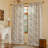 Polyester Floral Print Curtains 2 Panels (Set of 2)-983606367-989562619