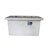 Outdoor Concrete Fire Pit, 24'' Height, Propane/Natural Gas Use, 50000 , Gray Modern Design High, Burning,