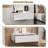 Floating Nightstand with Drawer for Bedroom-1066823637