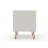 Rockefeller 20" Nightstand In Off White (2-Drawer)-238041608