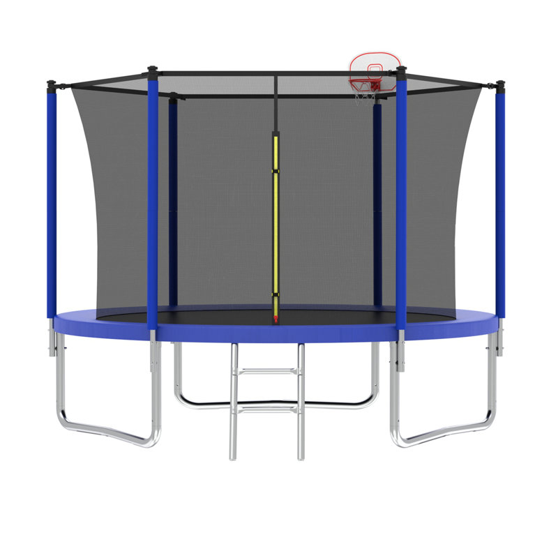 Trampoline pour enfants, Bleu, Bleu