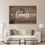 Impression sur toile Home Typographie-1661583546