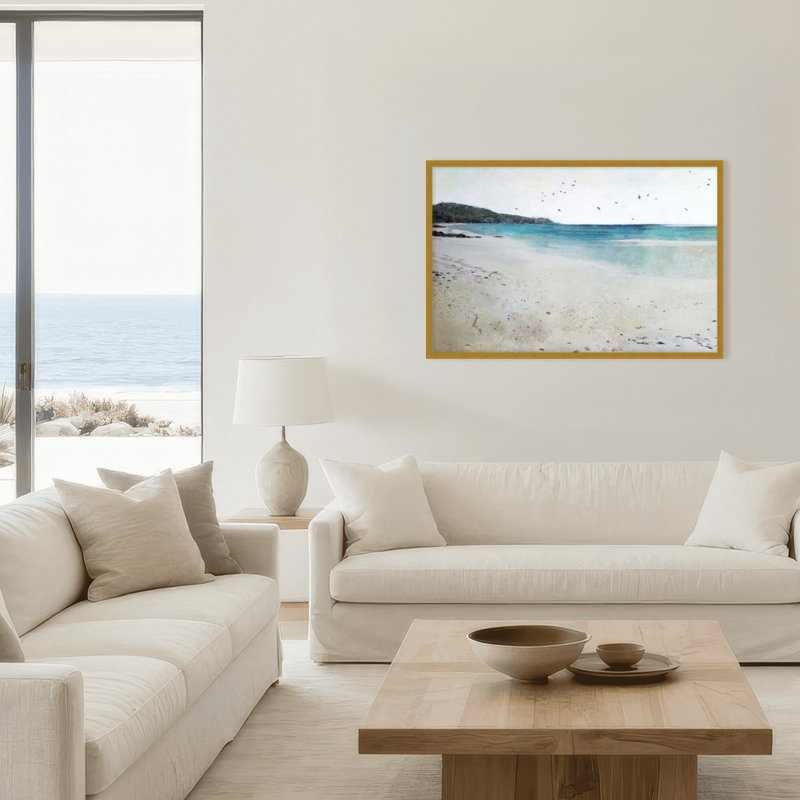 Elysium Print by Stefanie Bales, 16" H x 24" W x 1.125" D, Framed Print, Black