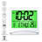 Foldable Digital Travel Alarm Clock With Backlight  (Silver)
