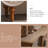 Modern Walnut Solid Wood Sideboard