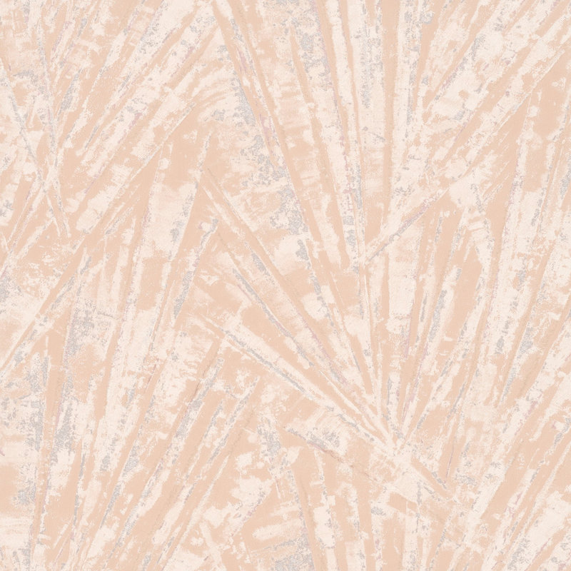 Evelina 10.05m x 70cm Textured Wallpaper Roll, Pink