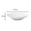 Waterside White Porcelain Pasta Bowls 27.3x5.8cm